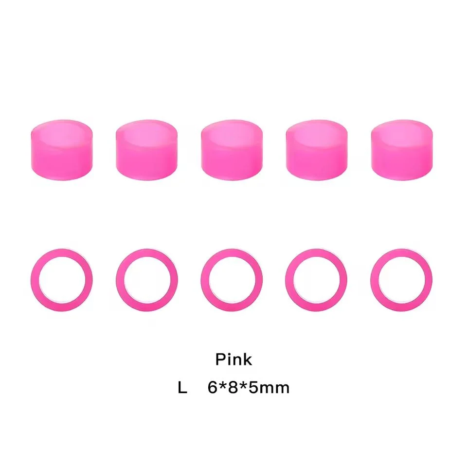 100pcs Autoclavable Dental Silicone Color Code Rings | Orthodontic