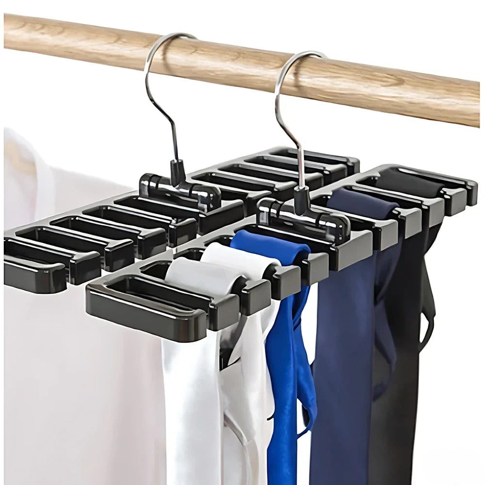 Rotating Belt & Scarf Organizer Rack | Closet Hanger Holder