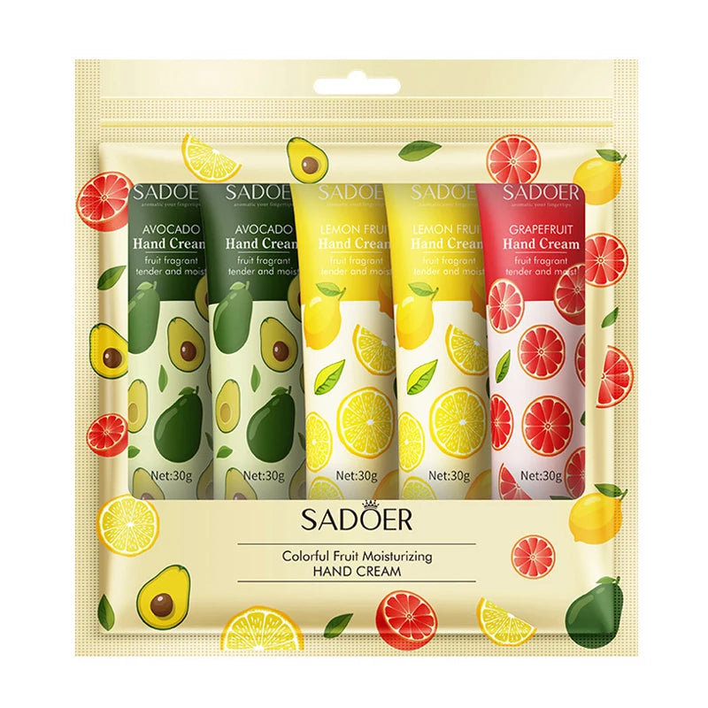 SADOER 15pc Avocado Sakura Hand Cream Set | Moisturizing & Nourishing