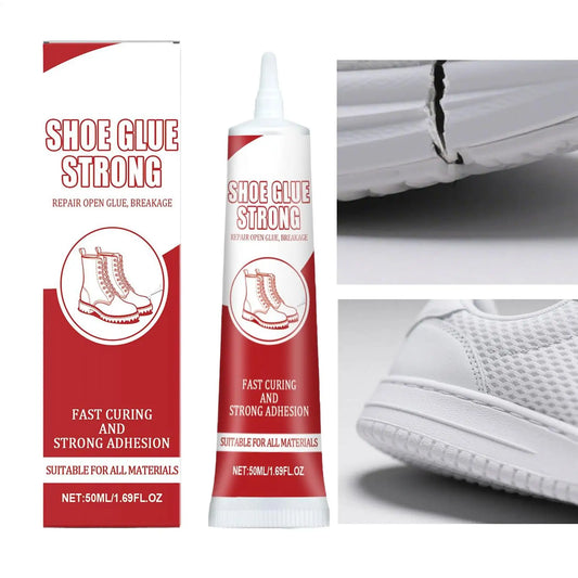 50g Flexible Shoe Glue Waterproof Repair Adhesive Bending & Wash Resistant Gel For Sneaker Sole, Leather, DIY Home Repair Tool Peaceful Pleasures Health and Wellness