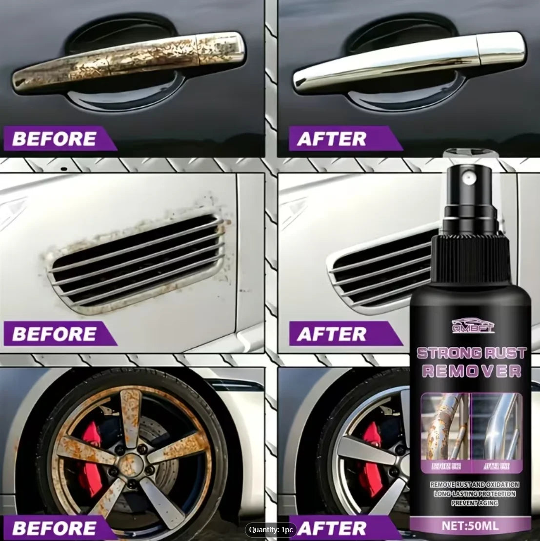 Rust Remover Spray – Anti-Rust Treatment for Metal Parts