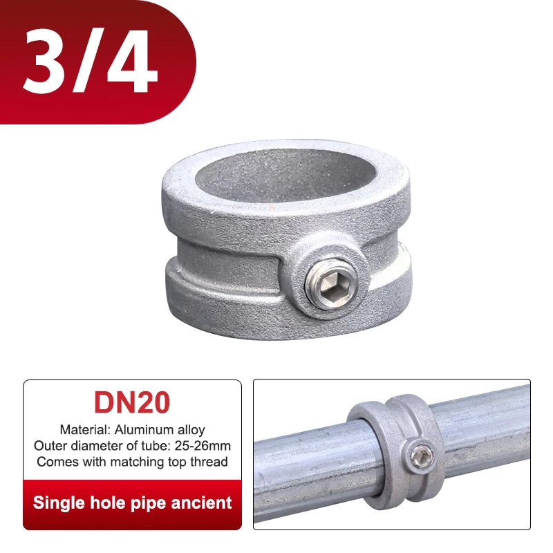 3D Fitting Connection FastenerAluminum Alloy Connector Elbow Tee Base Flat 20/25mm Steel Tube Shelf Parts Peaceful Pleasures Health and Wellness 26