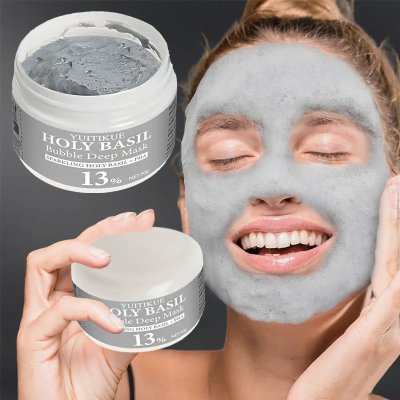 Korean Carbonated Bubble Mask – Blackhead & Pore Tightening Bubble Peel Mask Peaceful Pleasures Health and Wellness