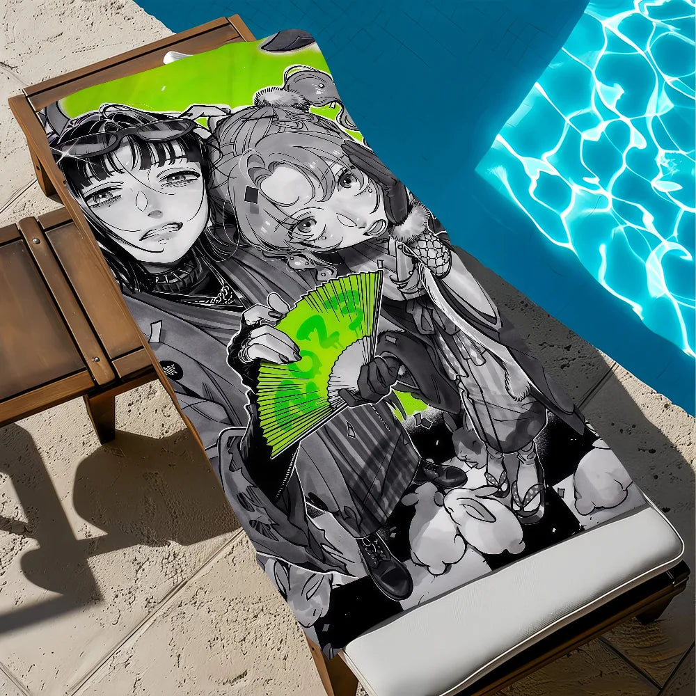 Quick-Dry Beach Towel | Soft Lightweight Travel & Gym Towel Quick-Dry Beach Towel Peaceful Pleasures Health and Wellness z3 STJ150x180CM