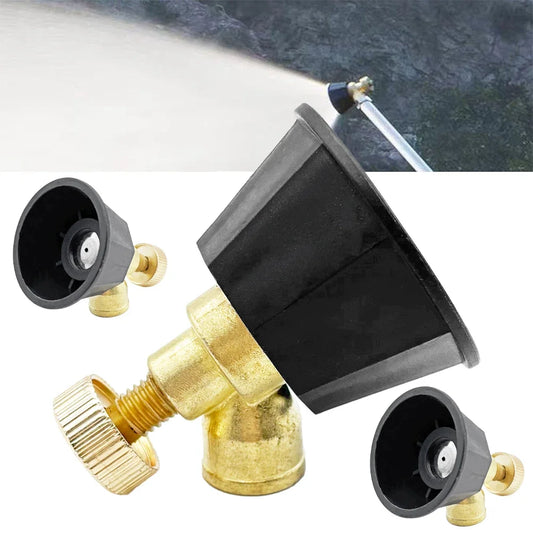 1PCS Brass/Alloy Nozzle Agricultural Atomization Adjustable Nozzle Black Whirlwind Agricultural sprinkler Head Garden Tool Peaceful Pleasures Health and Wellness