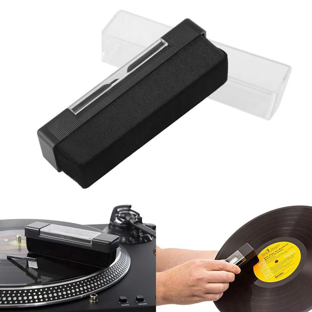 Anti Static Vinyl Record Cleaner Cleaning Brush Dust-Remover for Vinyl Record Player Dust-Remover-Brush Turntables Cleaning Kit Peaceful Pleasures Health and Wellness