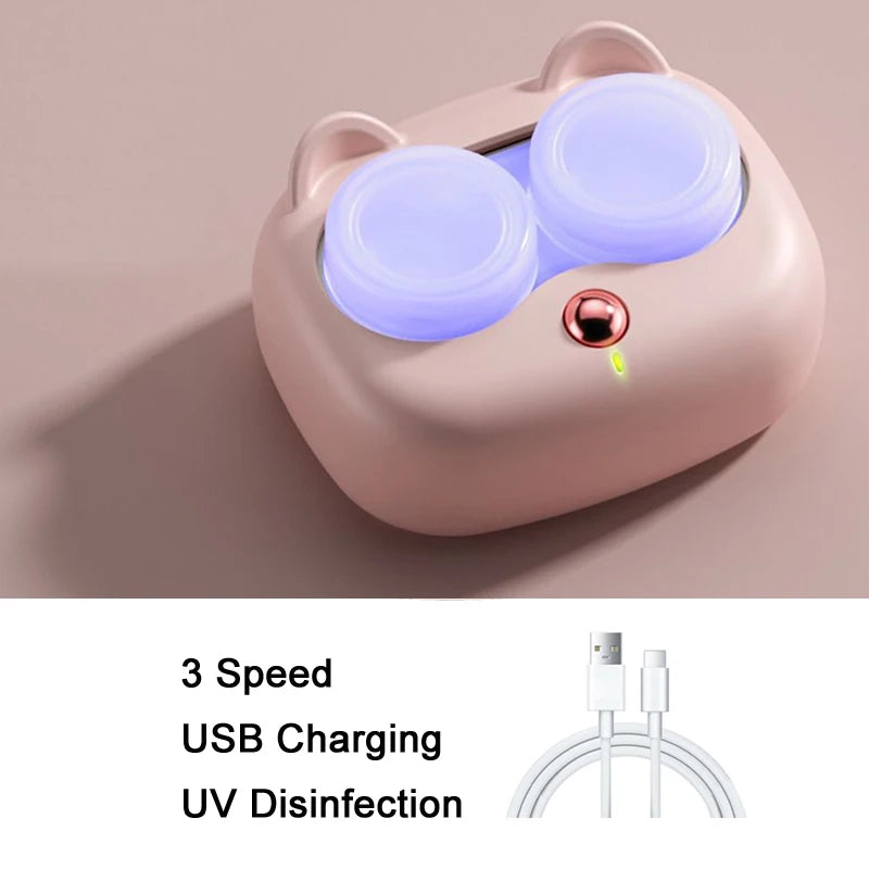 Ultrasonic Contact Lens Cleaner | Portable High-Frequency