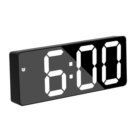 Digital LED Alarm Clock | Voice Control, Night Mode & Snooze Digital Alarm Clock Peaceful Pleasures Health and Wellness