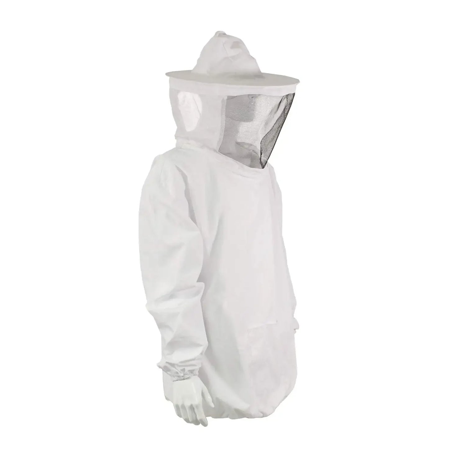 Protective Beekeeping Jacket Veil Smock Equipment Beekeeping Hat Sleeve Beekeeper Suit Apiculture Bee Dress Peaceful Pleasures Health and Wellness