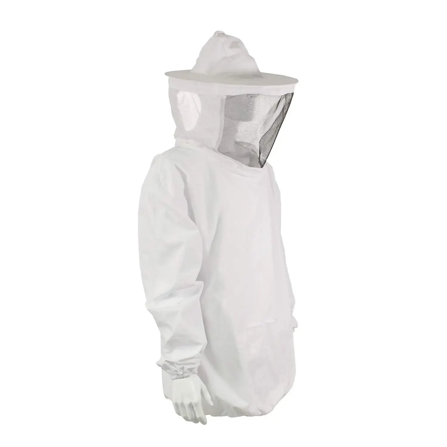 Protective Beekeeping Jacket Veil Smock Equipment Beekeeping Hat Sleeve Beekeeper Suit Apiculture Bee Dress Peaceful Pleasures Health and Wellness
