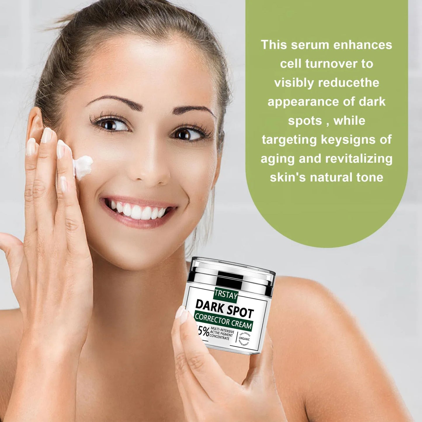 ENVISHA Dark Spot Remover Corrector for Face and Body, Dark Spot Corrector Cream,Moisturizer-Remover Sun Spot, Peaceful Pleasures Health and Wellness