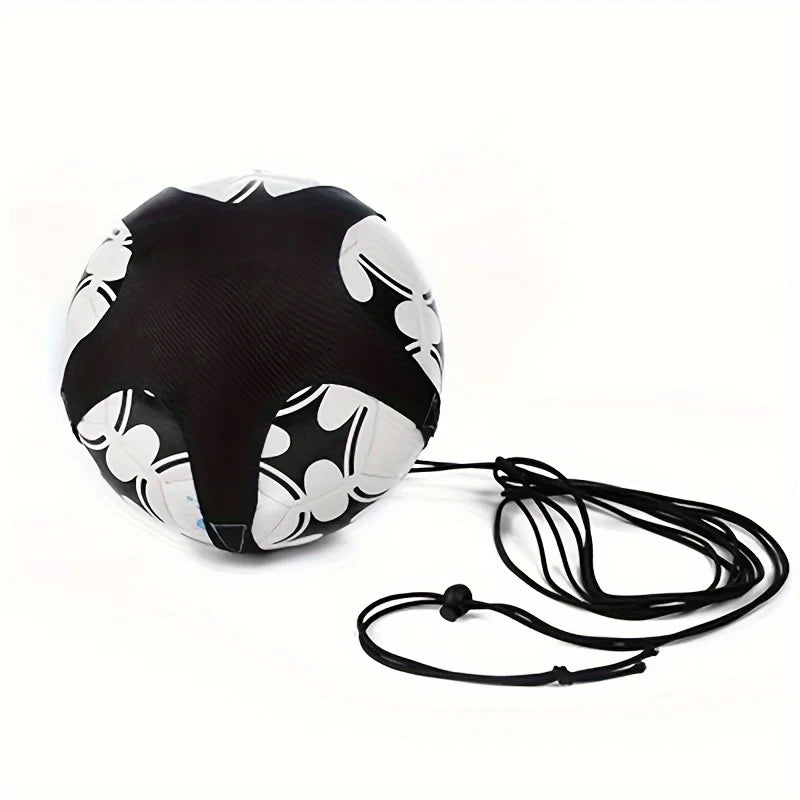 1 Set of Football Training Equipment with Rope Bag, Football Dribbling Belt, Training Device for Ball Control, Dribbling Belt, Rebound Practice Belt with Rope Bag, Football Training Equipment Peaceful Pleasures Health and Wellness 1 Set
