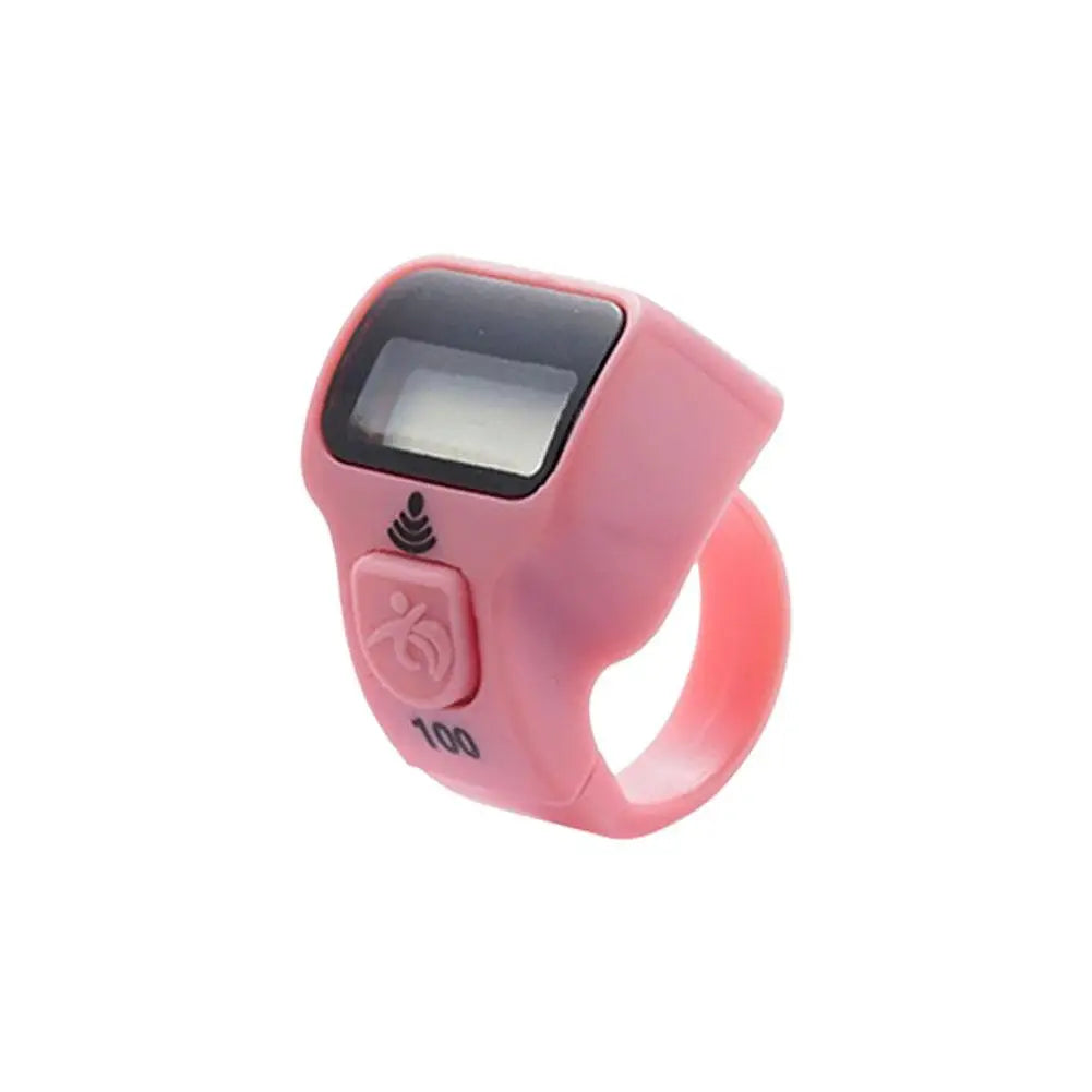 Mini LCD Finger Tally Counter – LED Thumb Clicker with Reset Peaceful Pleasures Health and Wellness H