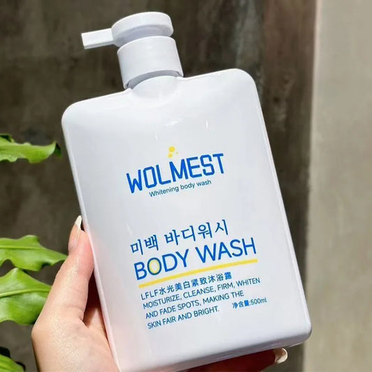 500ml Korean Whitening Body Wash Glow Recharge illuminates & Exfoliates skin with brightening Peaceful Pleasures Health and Wellness