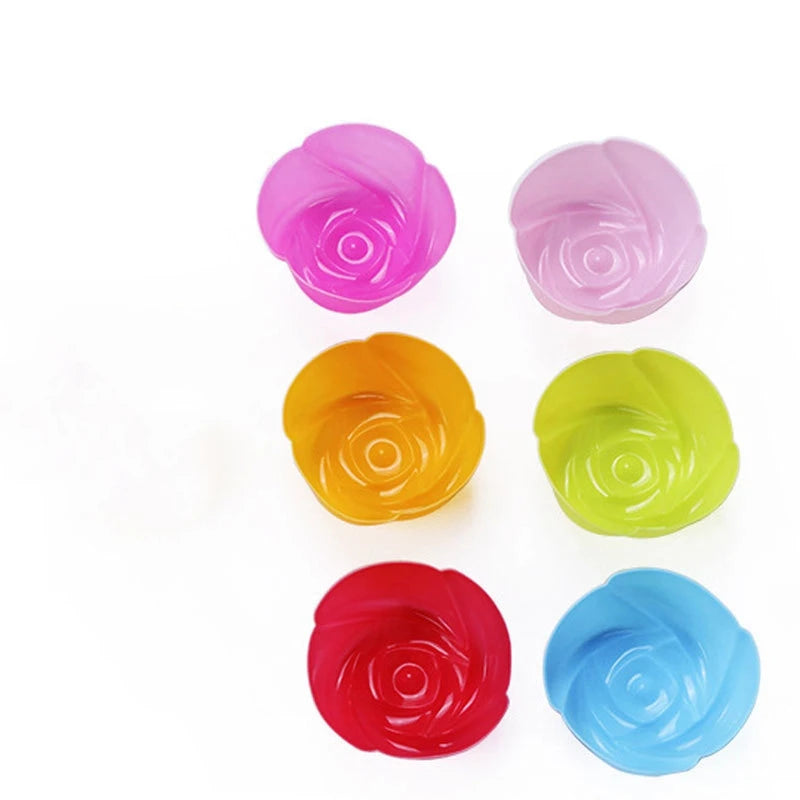 Silicone Cupcake Mold Liner Reusable Muffin Baking Nonstick Moulds