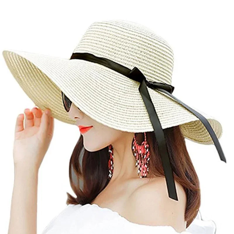 Just Married Floppy Straw Hat – Bridal Shower & Honeymoon Gift