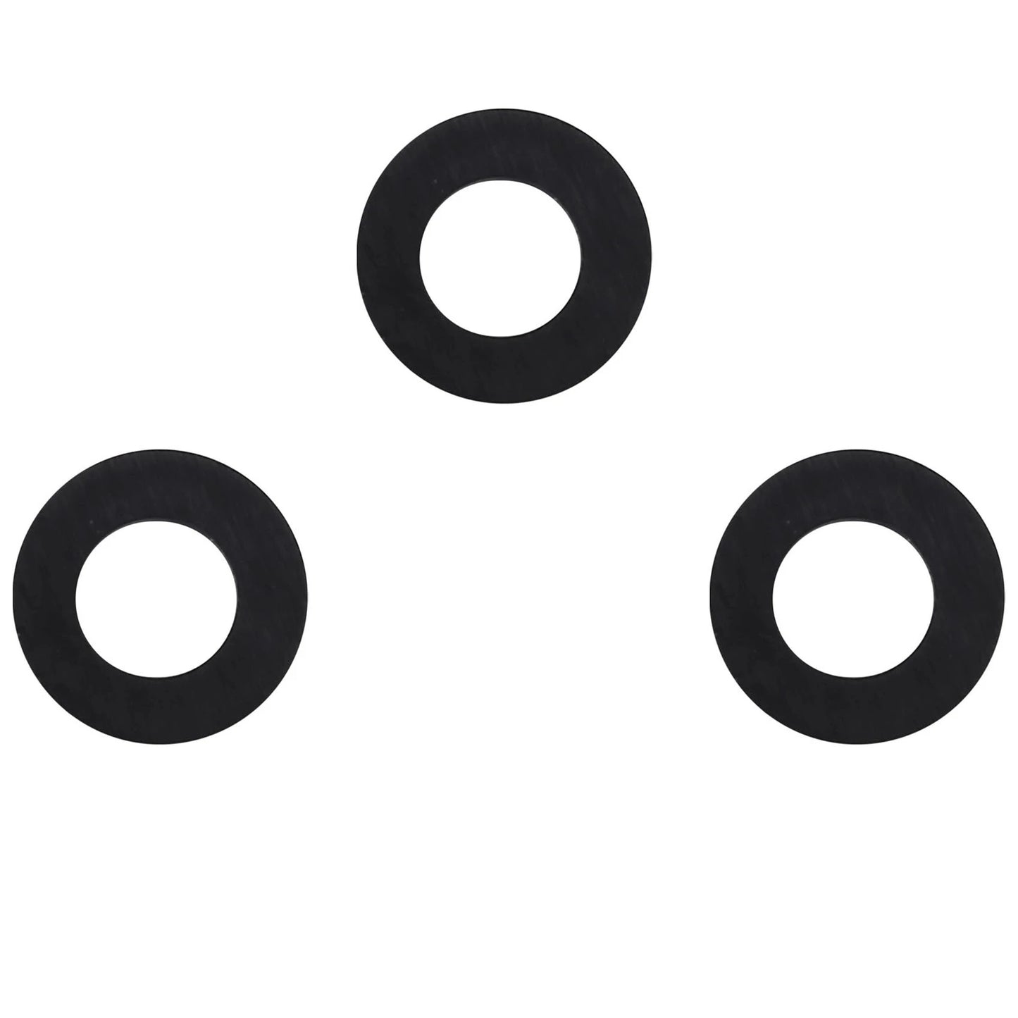 A36T-M3 X 6Mm X 1Mm Nylon Flat Insulating Washers Gaskets Spacers Black 400PCS Peaceful Pleasures Health and Wellness