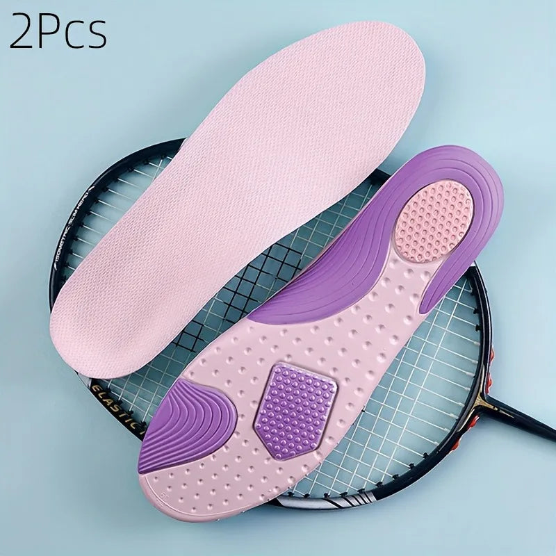 Sports Insoles Arch Support - Shock Absorbing EVA Cushion for Basketball Running, Lightweight Orthopedic Shoe Pads Men Women Peaceful Pleasures Health and Wellness