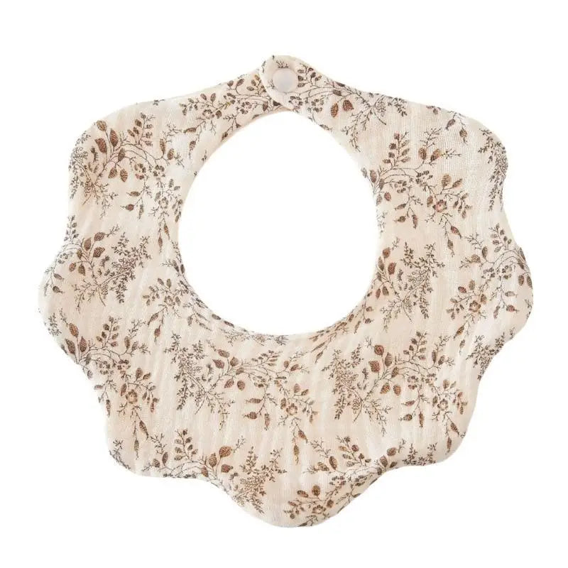 Cotton Bandana Baby Bib | Floral Teething & Drooling Bib