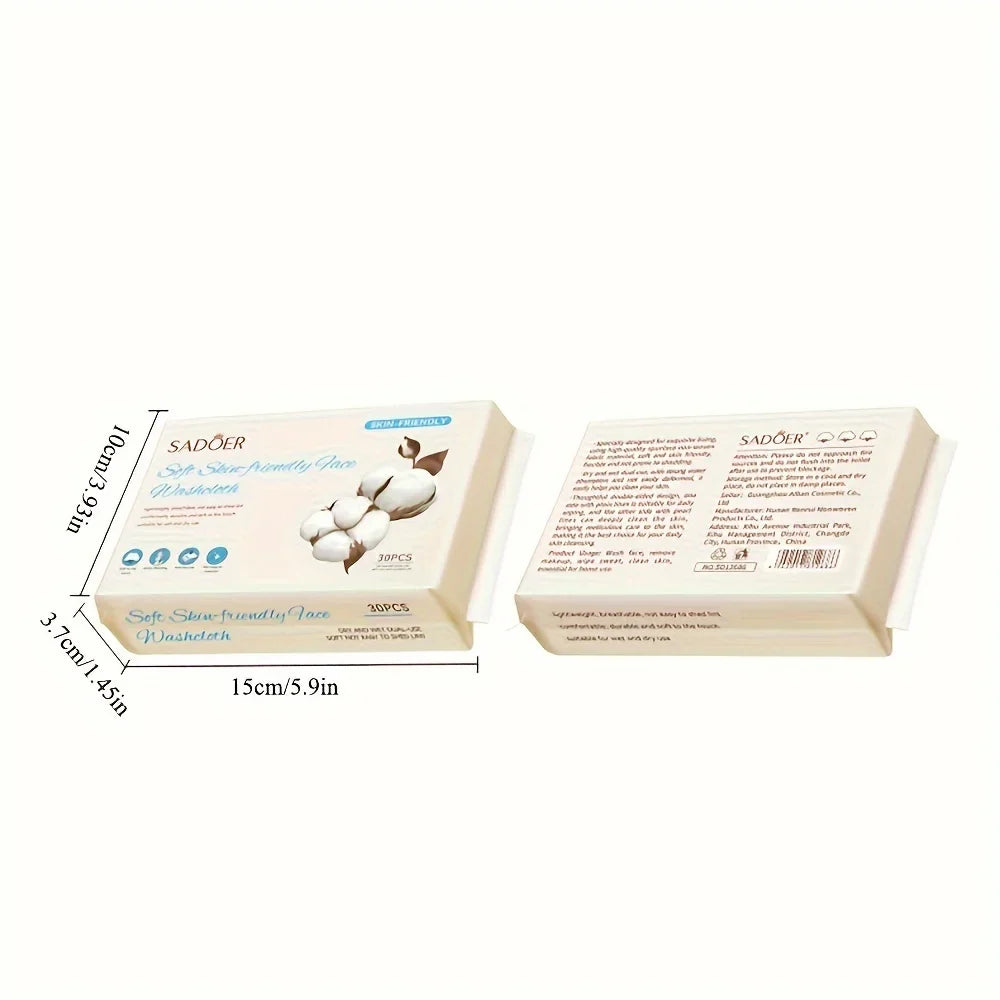 Non-Woven Facial Cleansing & Makeup Remover Towel | Face Pad
