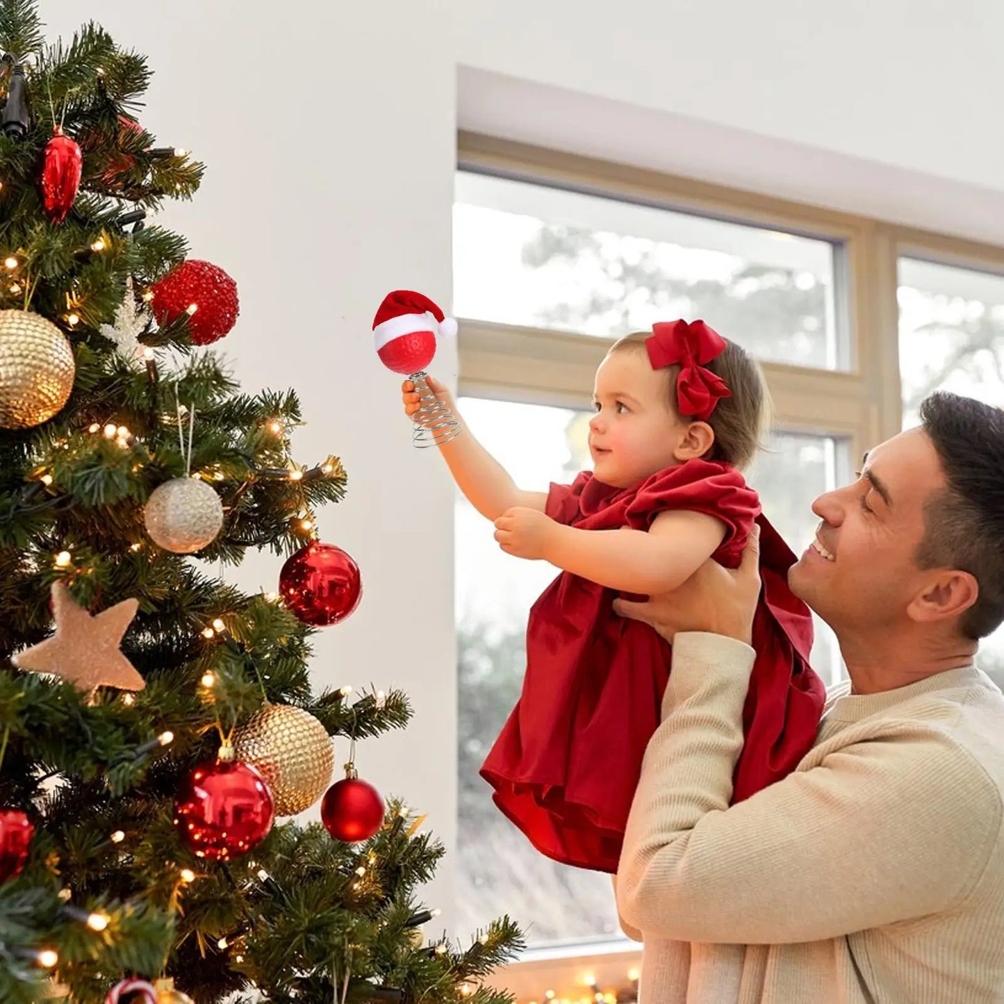 Sports Christmas Tree Topper | Basketball Baseball Golf