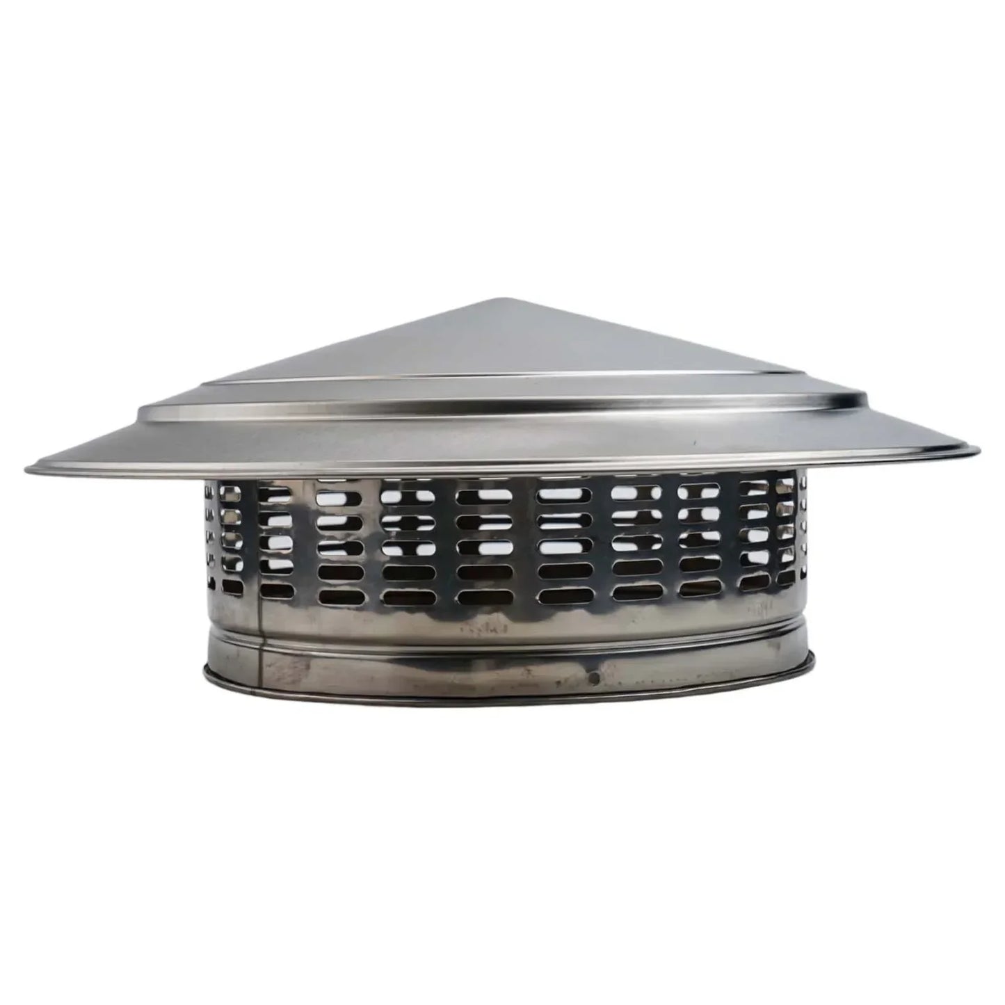 304 Stainless Steel Chimney Cap | Roof Flue Rain Cover & Guard