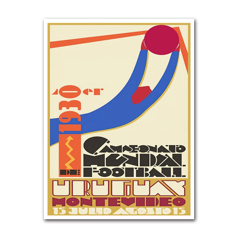 Retro Sports Poster Vintage Travel Wall Art Print Boxing Rugby Football Basketball Canvas Painting Pictures for Home Decoration Peaceful Pleasures Health and Wellness