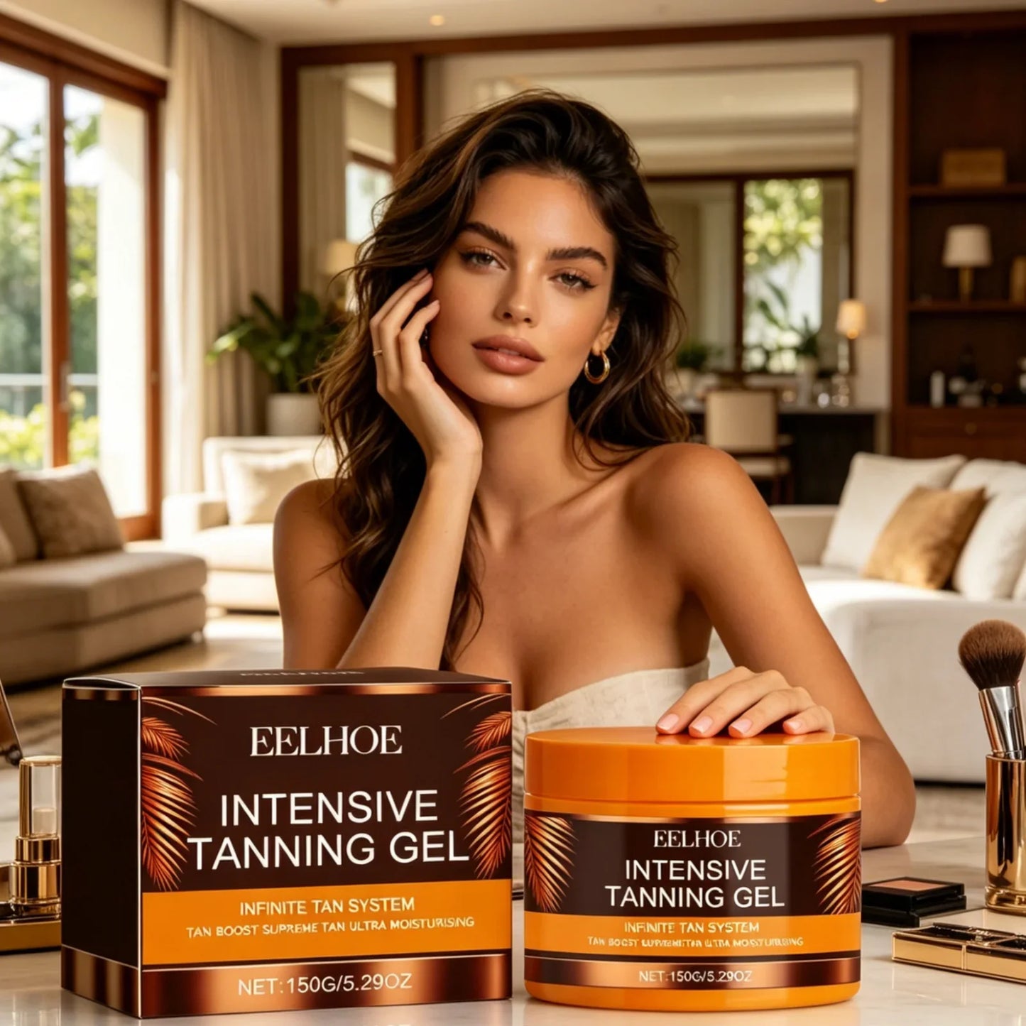 EELHOE Self Tanning Gel – Natural Bronze Glow, 150g