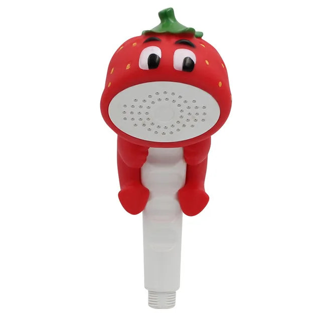 Cartoon Kids Shower Head with Suction Cup | Baby Bath Spray