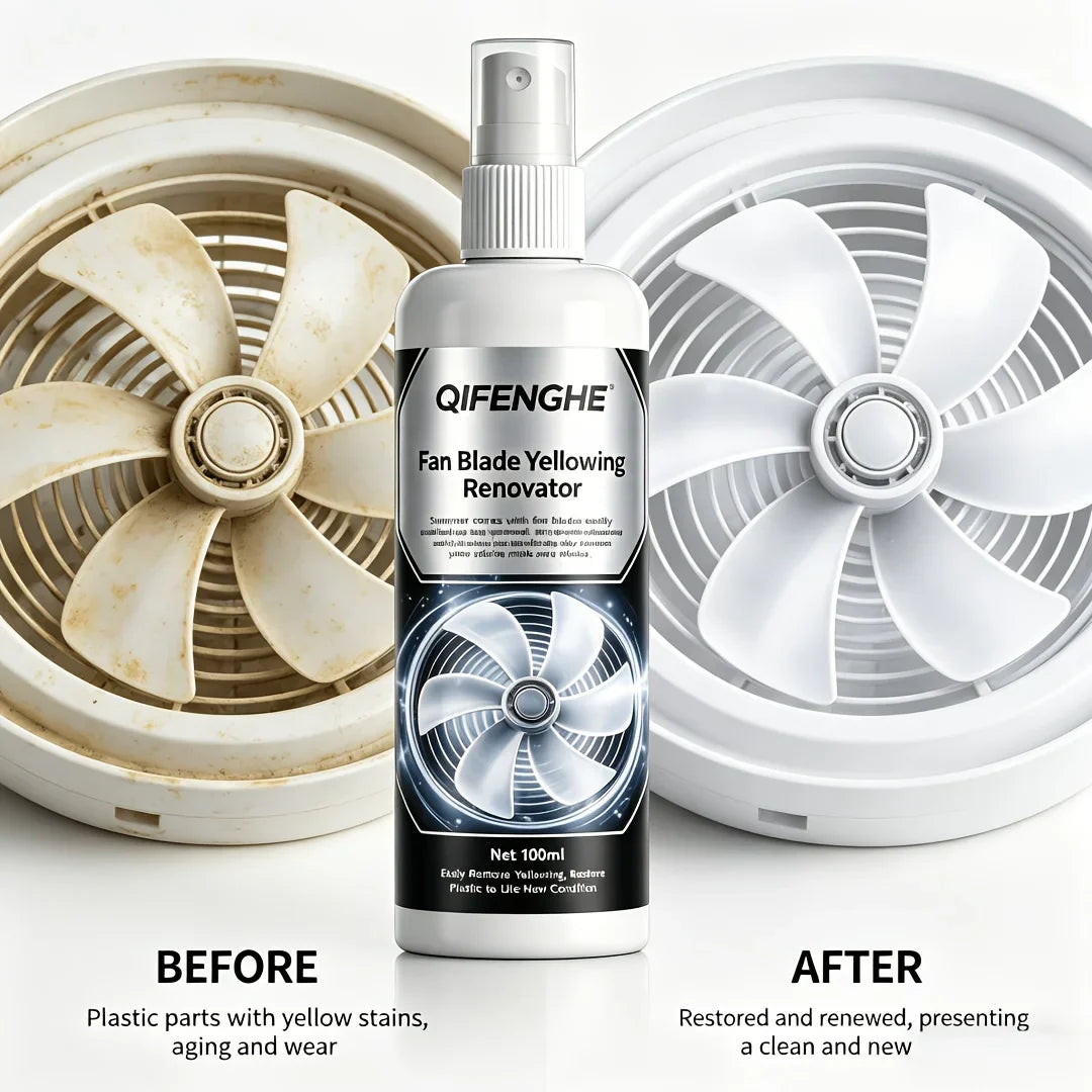 White Plastic Restorer Spray – Oxidation & Yellowing Remover