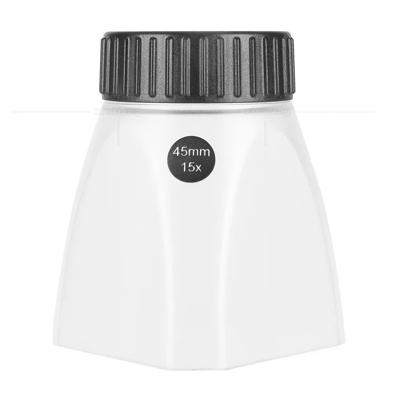 Cylindrical Desktop with 15X Optical Lens Magnifying Glass, Insect Observation Mirror, Antique Appreciation Peaceful Pleasures Health and Wellness