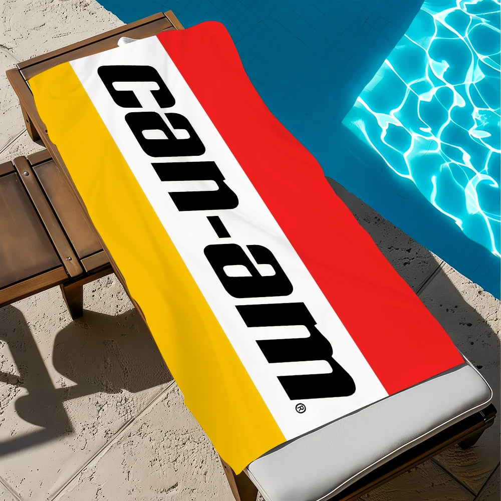 Can-Am BRP Logo Quick-Dry Beach Towel | Soft Pool Towel Gift Quick-Dry Beach Towel Peaceful Pleasures Health and Wellness z1 STJ40x70CM