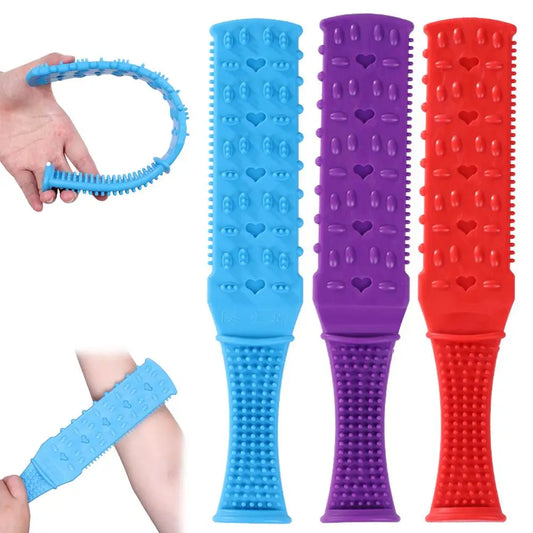 Massage Stick Body Massager Scratching Plate Extended Portable Clapping Massager Clap Hammer For Shoulder Body Relaxation Peaceful Pleasures Health and Wellness