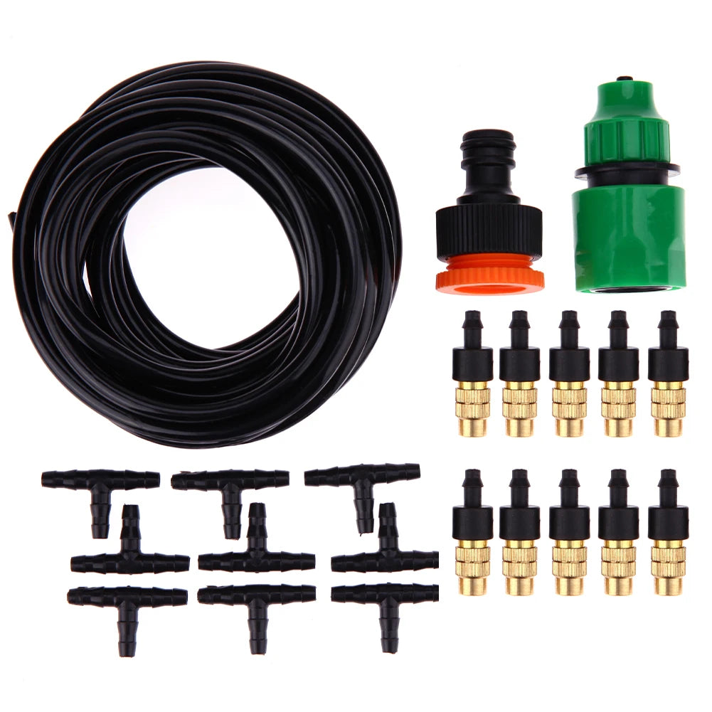 Adjustable Garden Drip Irrigation Kit – Balcony & Pots Garden Irrigation Peaceful Pleasures Health and Wellness