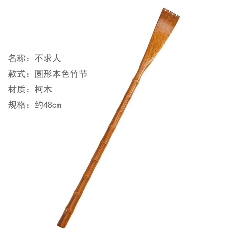 Wooden Back Scratcher Wood Back Scraper Scratching Hot Sell Massager Backscratcher Body Massage Bamboo Peaceful Pleasures Health and Wellness B