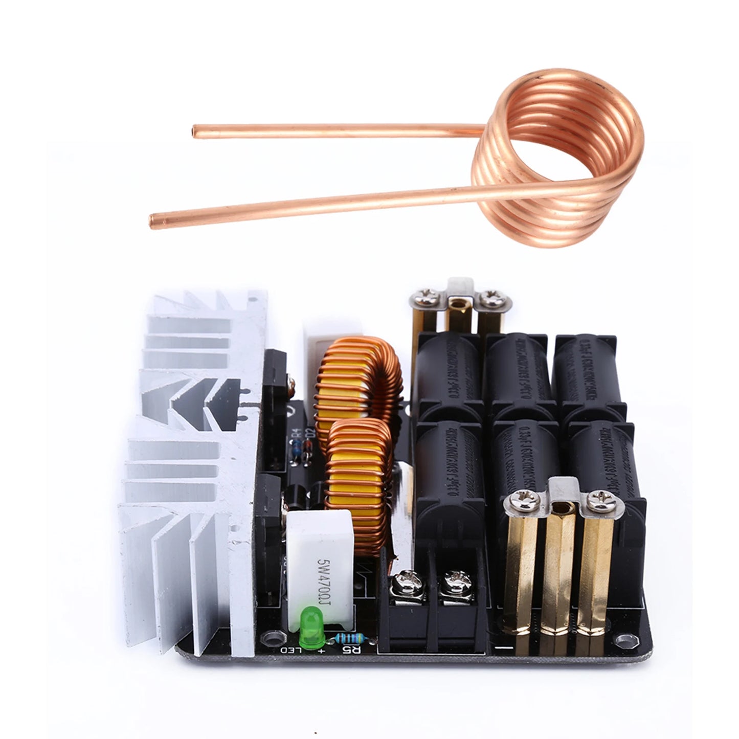 1000W Driver Board Heating Board Heating Module 1000W ZVS Low Voltage Induction Heating Board Module Flyback Driver Heater DIY Peaceful Pleasures Health and Wellness