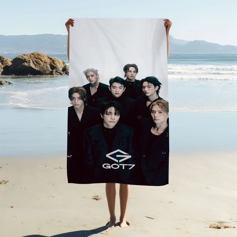 GOT7 Kpop Beach Towel – Quick Dry Sports & Travel Towel