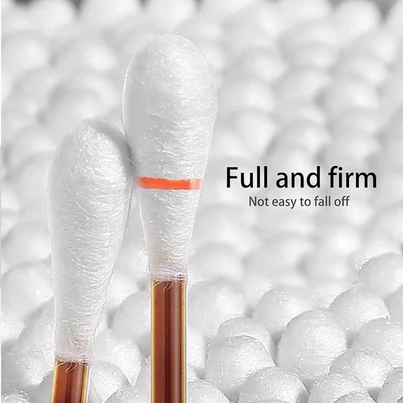 Double Cotton Family Medicine Organizer Box Portable First Aid Kit with Alcohol & Iodophor Cotton Swabs Peaceful Pleasures Health and Wellness