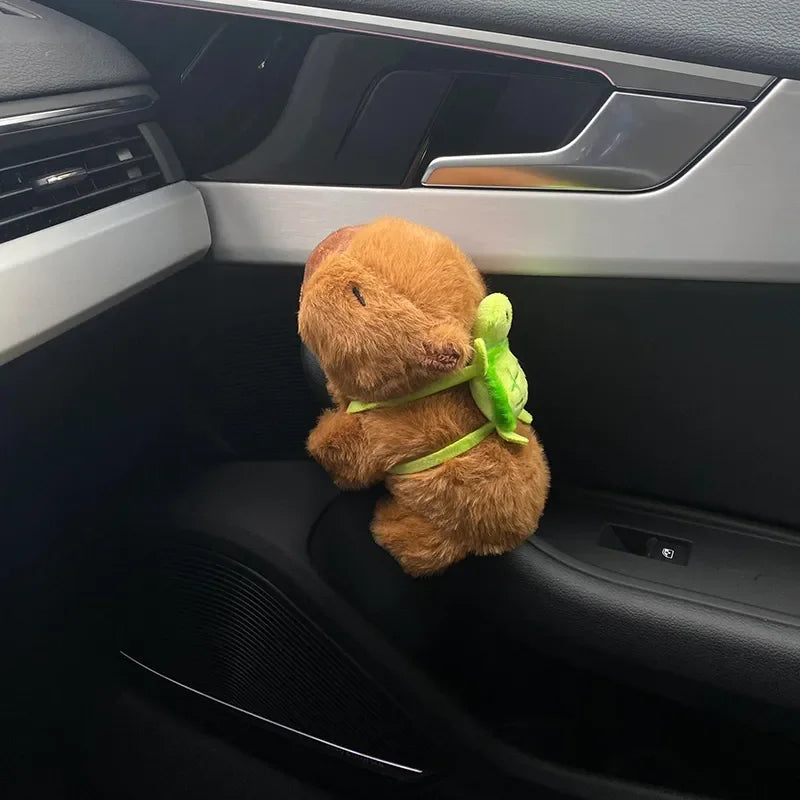 Capybara & Dolphin Snap Circle Plush Wrist Toy | Party Decor