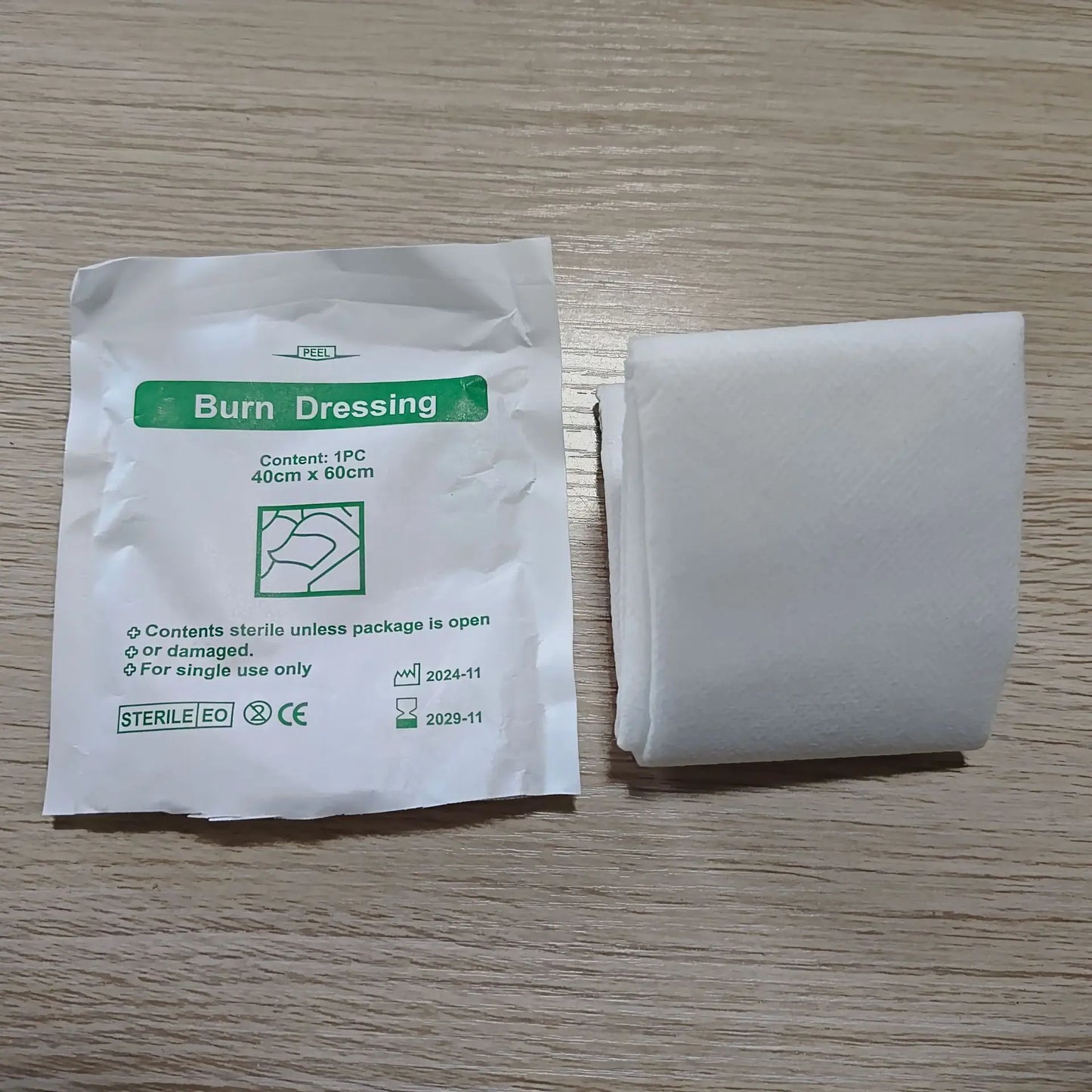 10-Pack First Aid Dressing Pads 60x40cm | Wound Bandaging Kit