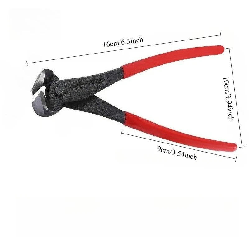 Nail Puller Cutting Pliers Carpenter Pincers Staple Puller End Cutter Wire Steel Fixers Cable Cutting Walnut Pliers Hand Tools Peaceful Pleasures Health and Wellness 1pc