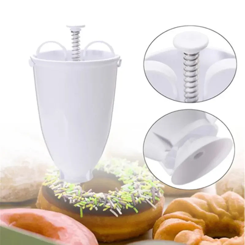 Plastic Donut Maker & Cookie Mold | DIY Baking Tool