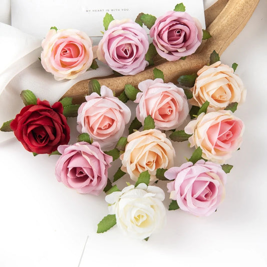 Artificial Silk Rose Heads – Wedding & DIY Decor, 15–30 pcs Artificial Silk Flowers Peaceful Pleasures Health and Wellness
