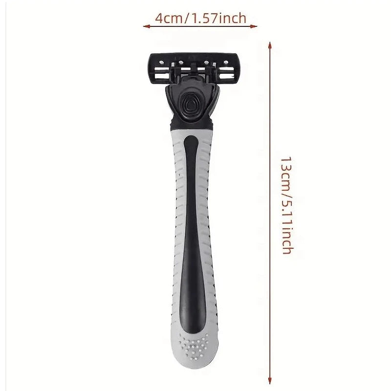 Men's Reusable Two-Layer Blade Razor | Multi-Tool Head