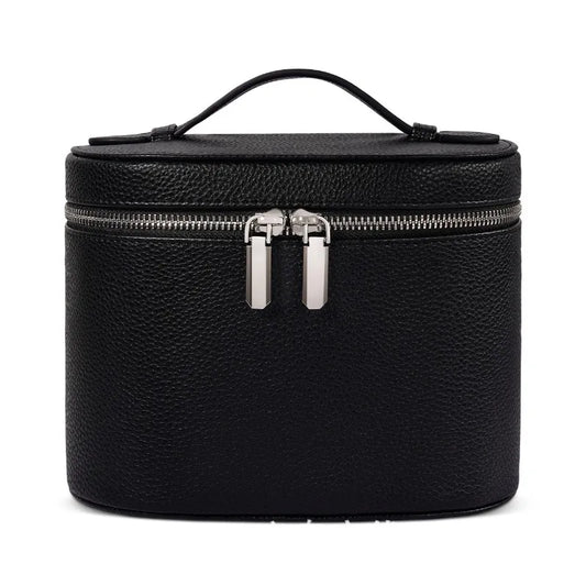 2026 Portable Cosmetic Bag Organizer Large Capacity PU Travel Toiletry Makeup Case with Zipper Handle for Storage Cosmetics box Peaceful Pleasures Health and Wellness