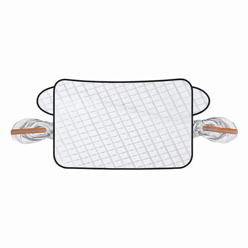 Car Snow Guard Windshield Frost Protection Cover, Magnetic Absorb Sunshade Front Car Shield, Anti-Snow Car Hood Protector Peaceful Pleasures Health and Wellness