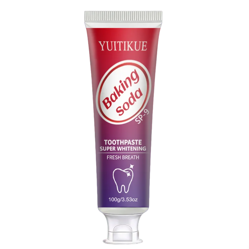 Yuitikue Baking Soda Toothpaste, SP-9 Super Whitening Toothpaste for Deep Cleaning & Fresh Breath, 100g Peaceful Pleasures Health and Wellness 1pc