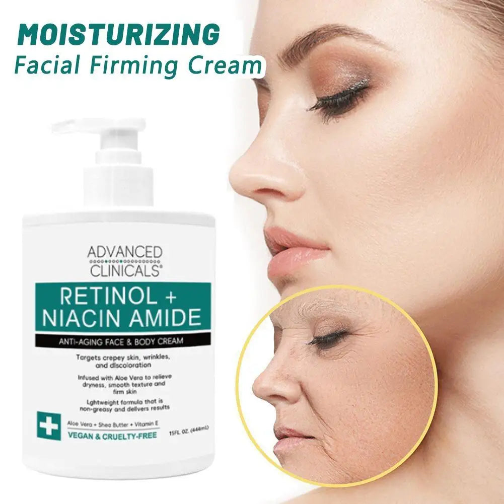 Retinol & Niacinamide Face & Body Moisturizing Cream 444ml