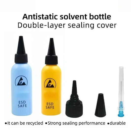 Anti-Static Dispensing Bottle with Needle – PCB Repair Tool Dispensing Bottle Oasis Select