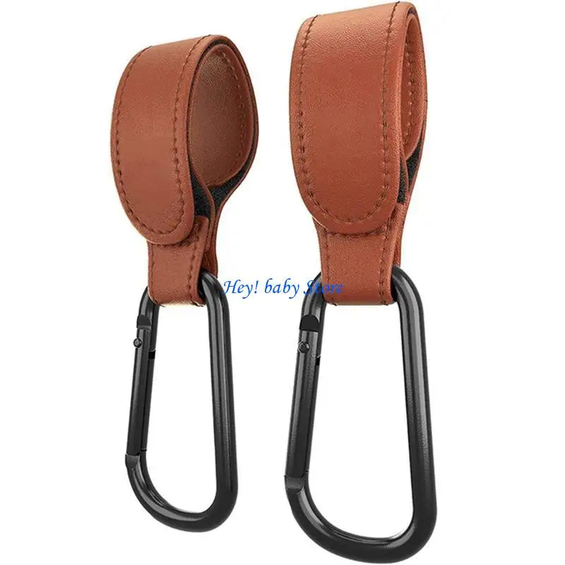PU Leather Stroller Hook – Hang Bags, Purses & Diaper Bags